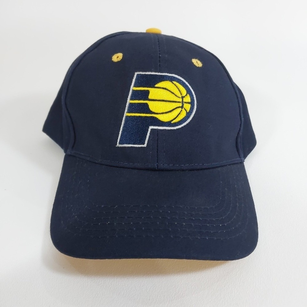 Indiana Pacers Baseball Hat Blue‎ Maingate Lucas Oil Adjustable
